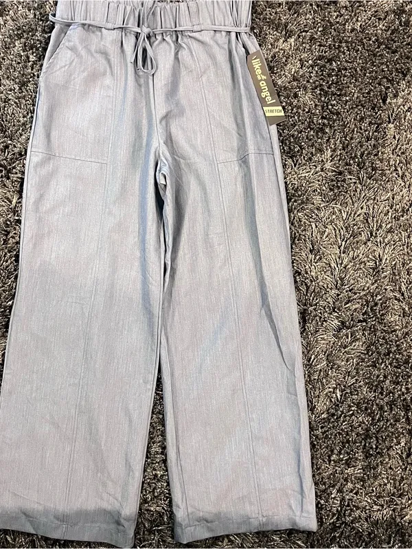 🌸Like An Angel Blue Wide Leg Light Weight Pants Size Medium🌸 - Image 3