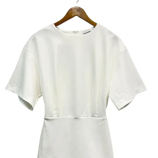 Showpo Karyna Shirt Dress Dress in White size 2 NWT - Image 6