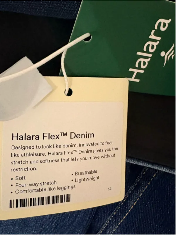 Halara Flex™ High Waisted Pockets Baggy Wide Leg Washed Casual Jeans Size XL NWT - Image 12