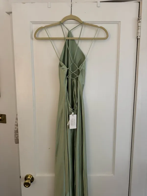 Line & Dot Dress Maxi - Image 4