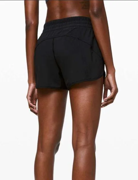 Lululemon 4 Tracker Short V *4" in Black - Image 3