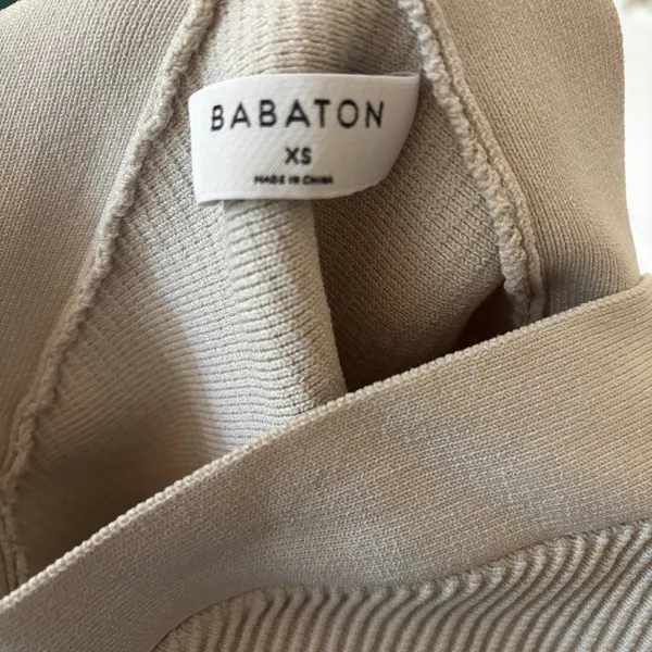 Babaton Criss Cross‎ Sculpt Knit Aritzia Cropped Tank Top Size XS - Image 7