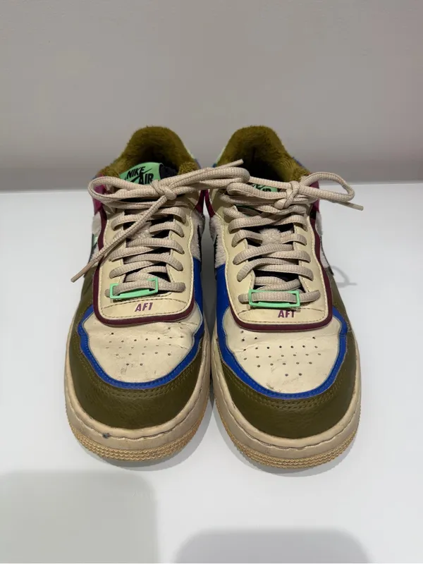 Nike Air Force 1 Shadow SE Cactus Flower Sneakers Size 7.5 - Image 4