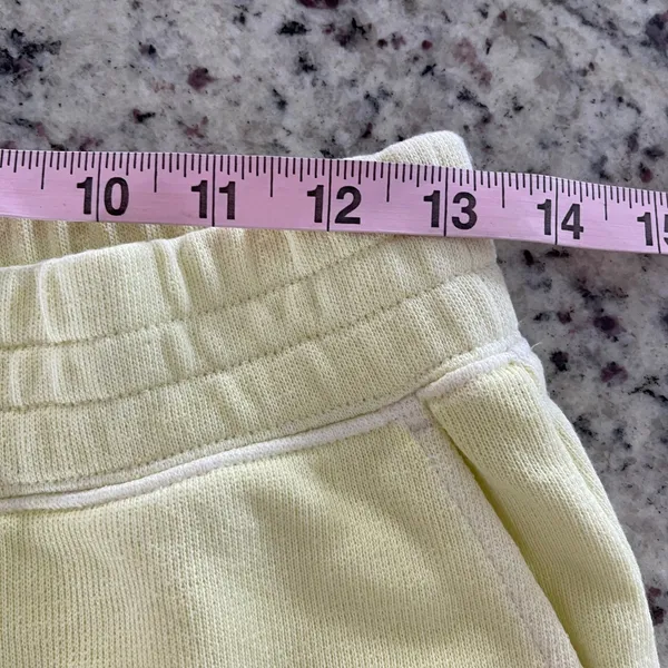 Rails Jane Sweat Shorts Womens XS Limon Yellow‎ Pastel Loungewear 843A-268-2486 - Image 6