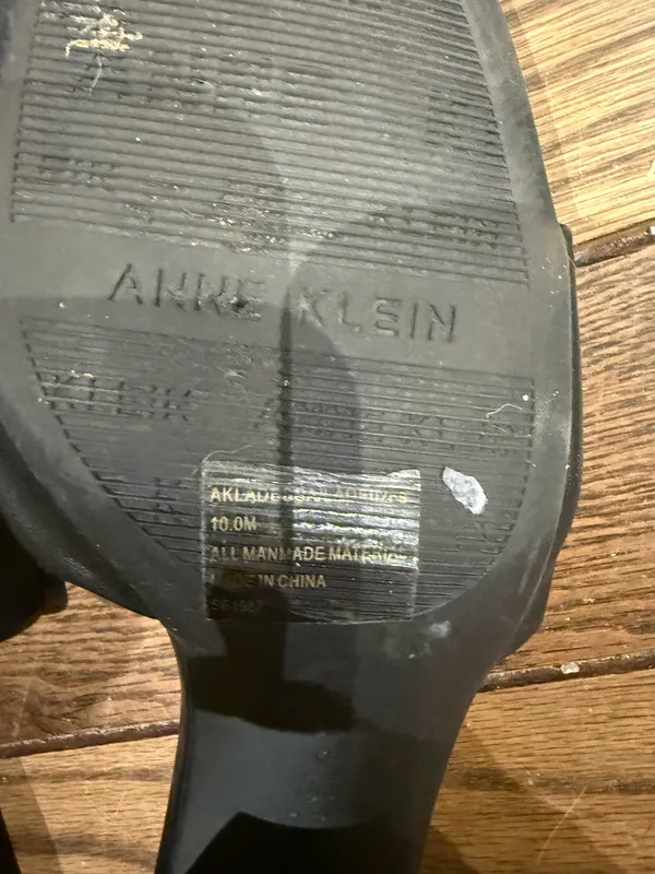 Anne Klein Ruffled Sandal Heel - Image 4