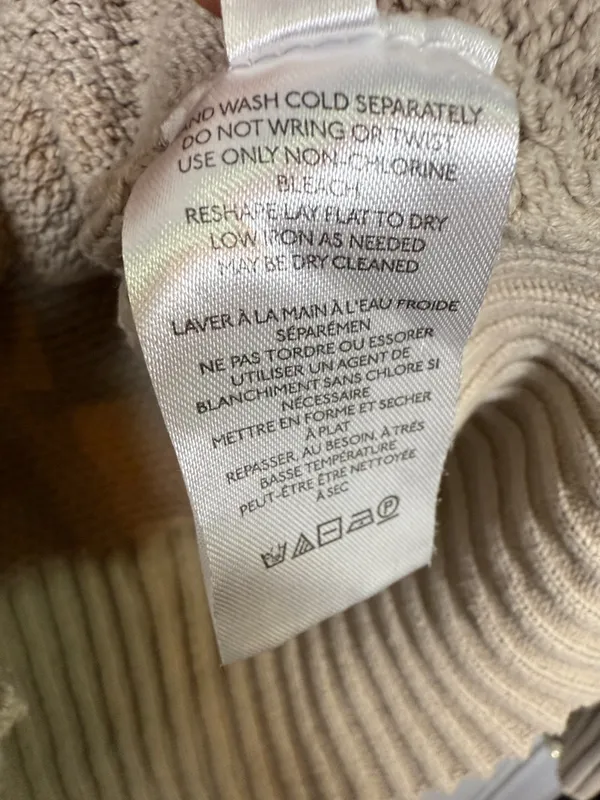 Free People FP Beach Chunky Boxy Cardigan in oatmeal W2356 Sz S - Image 8
