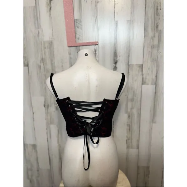 Red and black corset size large - Image 9