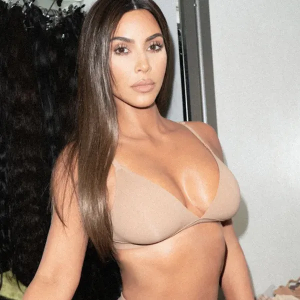 NWT Skims Everybody‎ Triangle Bralette CLAY Bra Nude Beige Size XS - Image 2