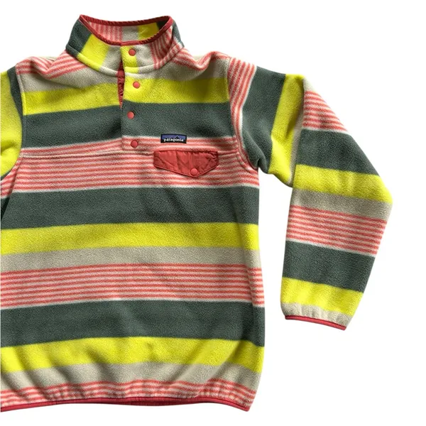 Patagonia Lightweight Synchilla Small M Fleece Pullover Granola Gorpcore outdoor - Image 6