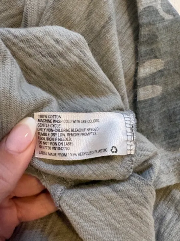 Universal Threads Long Cotton Dress Camo Print - Image 5
