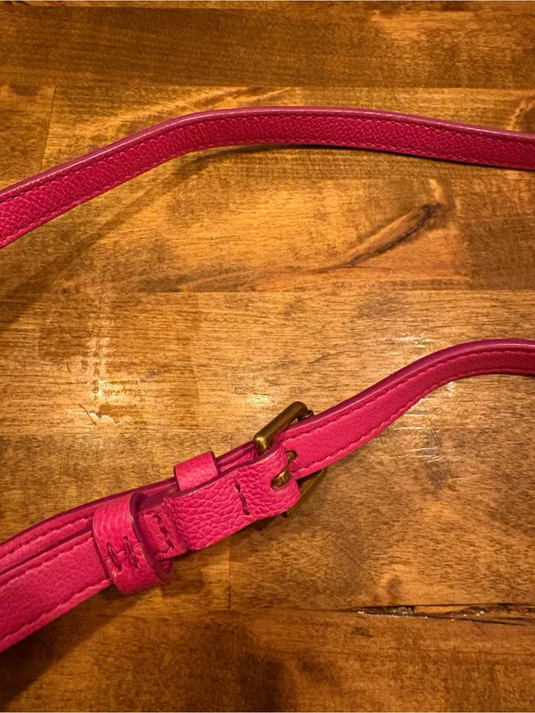 Fossil Taryn pink leather crossbody bag - Image 10