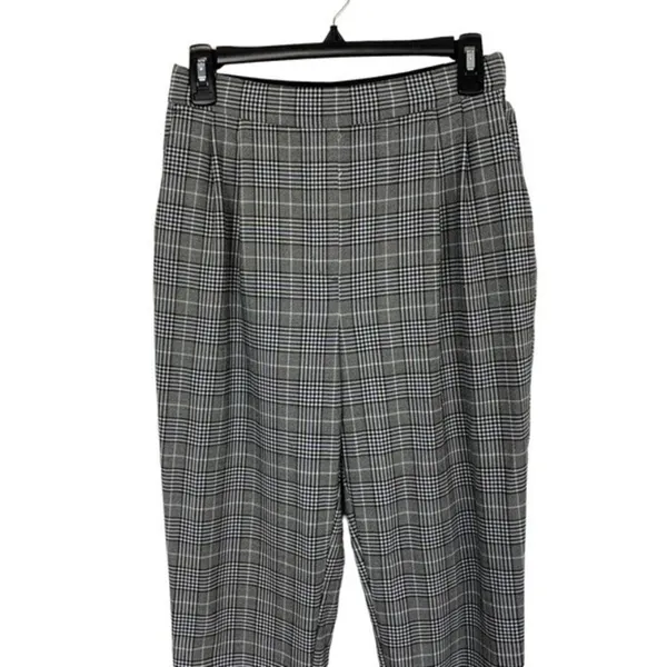 Zara Women’s‎ Pants Small Pull On Black White - Image 2