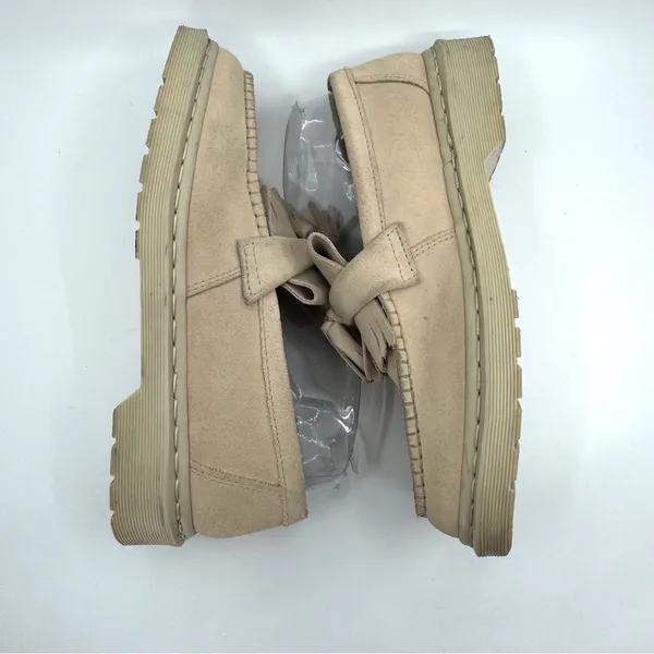 Dr Martens Adrian Tassel Loafer Color Warm Sand Suede SZ Women’s 10. Men’s 9. - Image 6