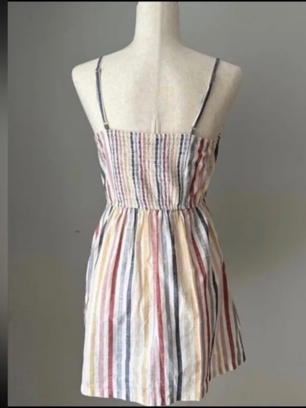 Altar'd State Rainbow Stripe Mini Sundress - Image 2