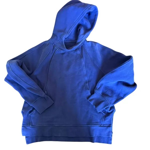 Lululemon Scuba Oversized Side Slit Hoodie in Blue - Image 3
