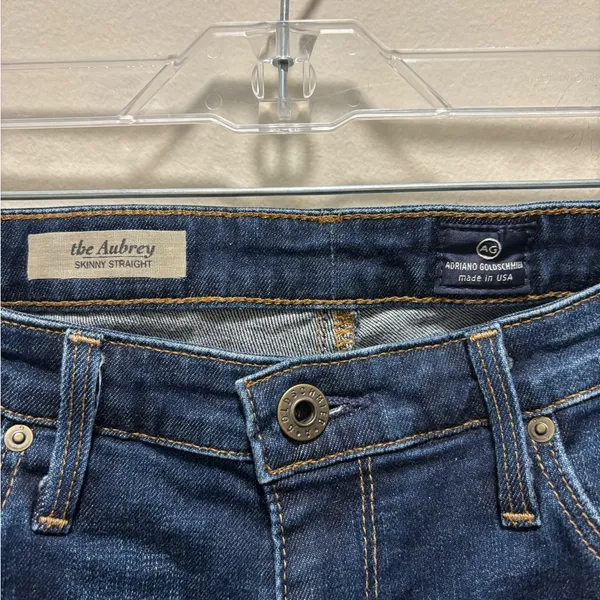 Adriano Goldschmied Aubrey Skinny Straight Jeans Size 30 - Image 2