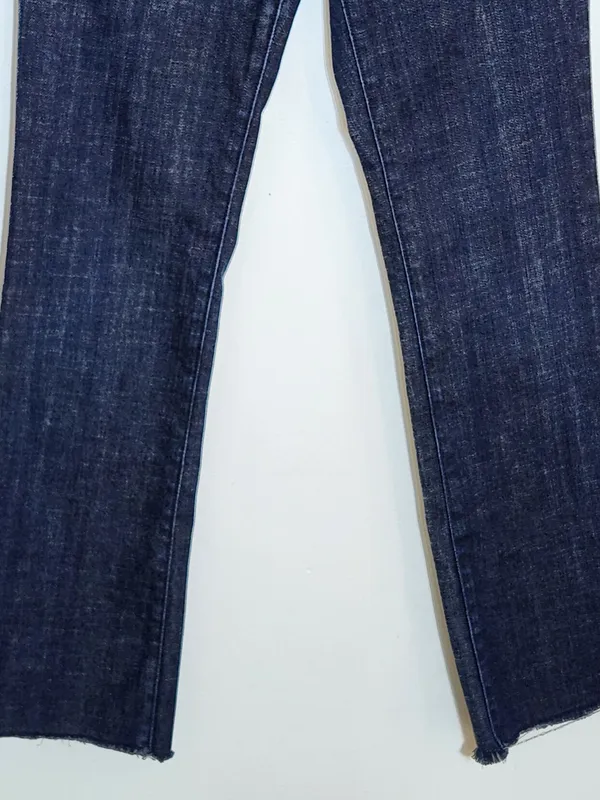 Express Dark Wash Stella Bootcut Jeans Size 6 Long - Image 3