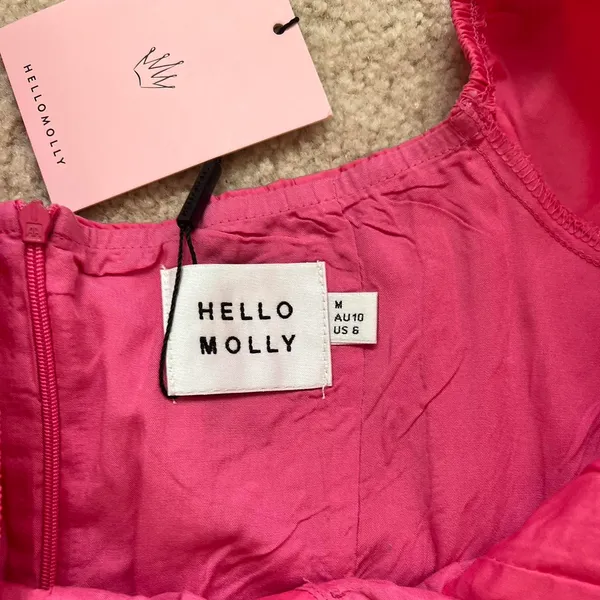 Hello Molly Hot Pink Dress - Image 4