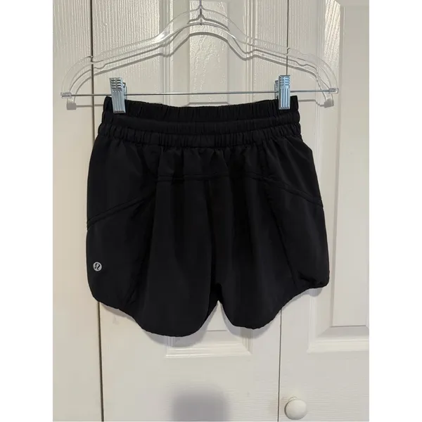 Lululemon Track That Short 4" Black Size 6 - Image 6