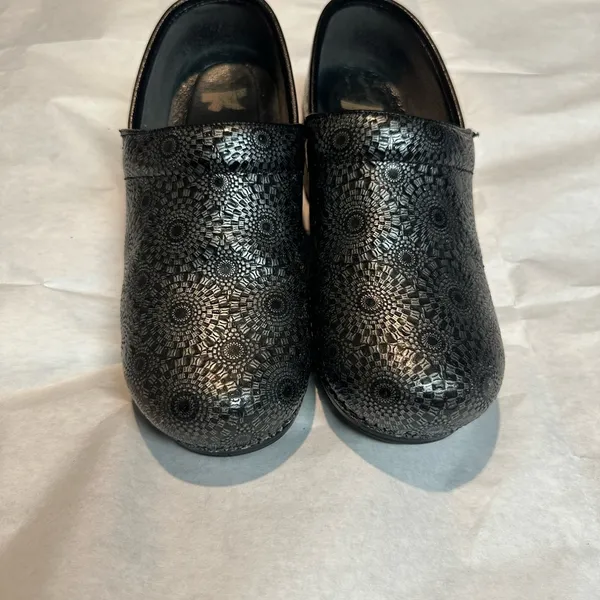 Dansko Black Mules Comfortable Clogs - Image 3