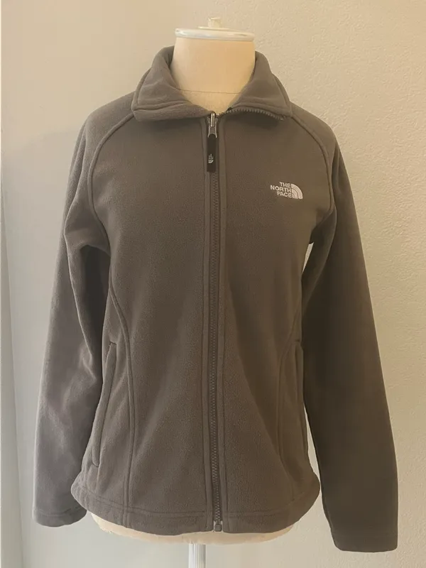 The North Face Size S Brown Active Full Zip Windstopper/HikingFleece Jacket - Image 2