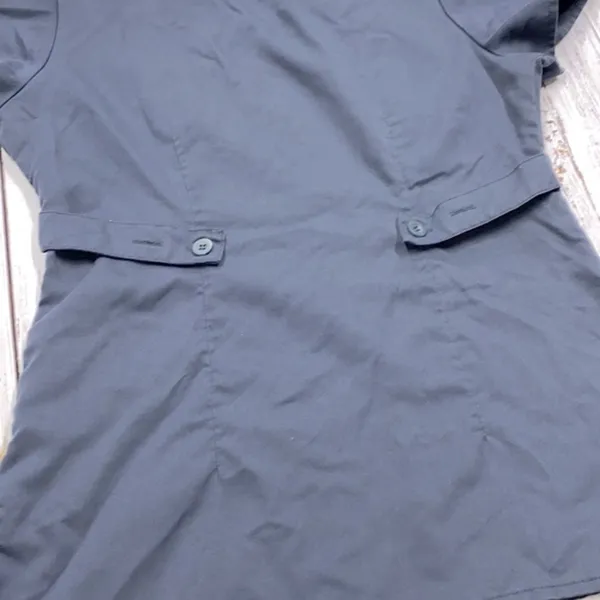 Greys anatomy grey nurses scrub top size small - Image 5