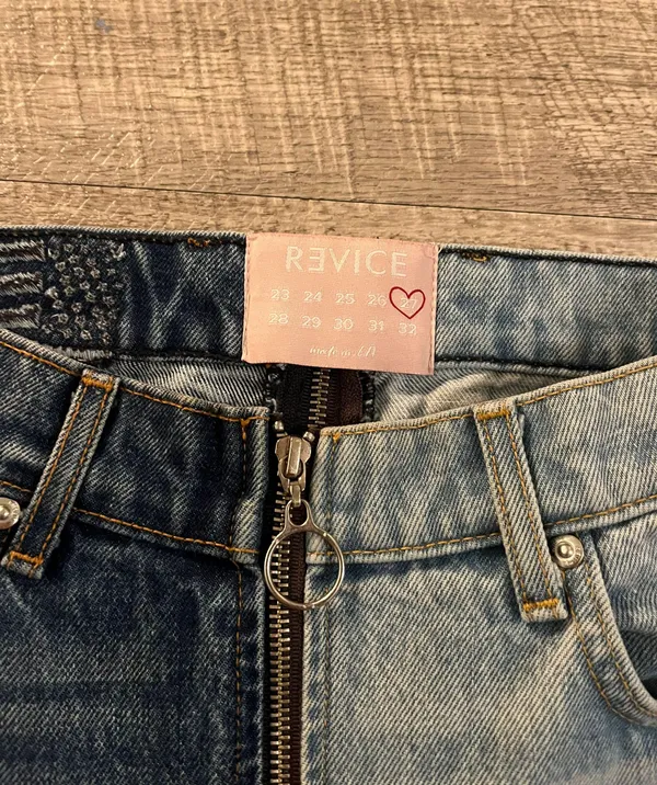Revice Denim Two Tone Jeans - Image 3