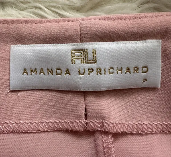 Amanda Uprichard Dress Cold Shoulder Bow Tie Long Sleeve Mini Pale Pink P - Image 8