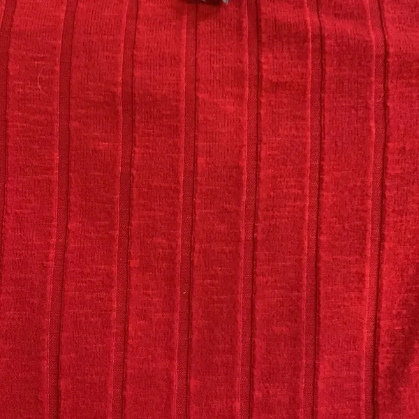 Anthropologie Ribbed Slide Slit Tunic Red New NWOT - Small - Image 11