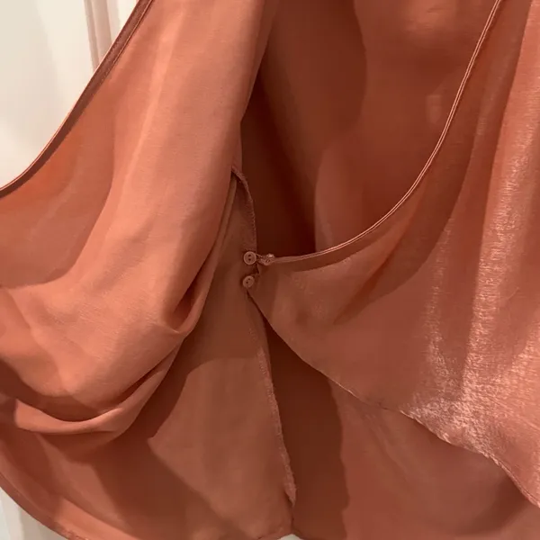 Zara Women's Blush Wrap Blouse - Image 4