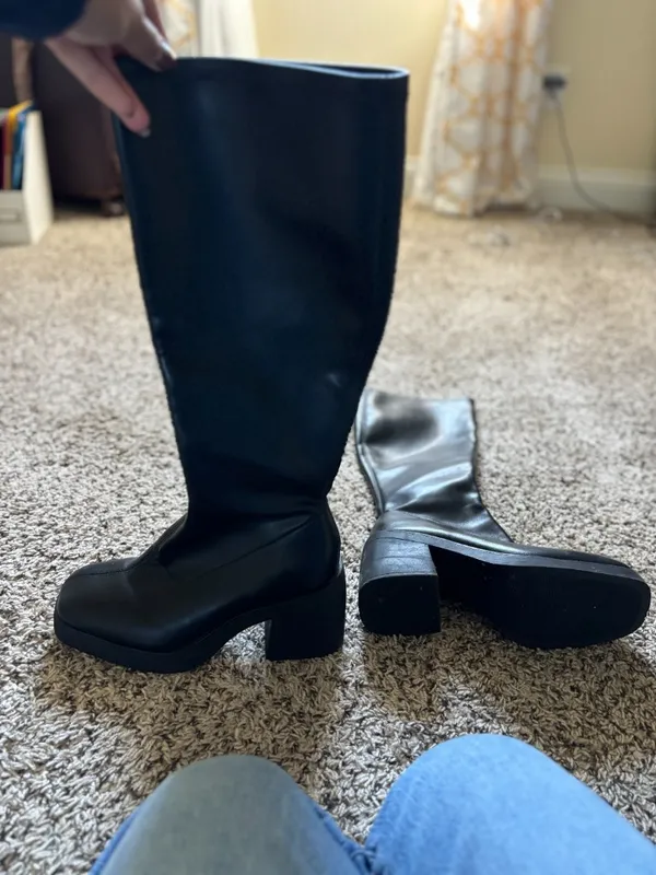 Target Black stretch boots - Image 2