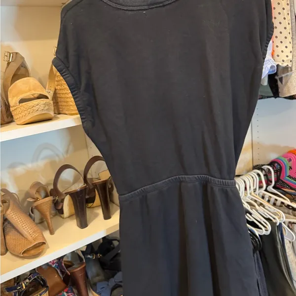 Aerie Offline Black jersey Dress. Loungewear, activewear. - Image 5