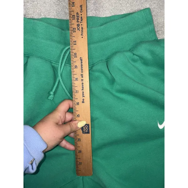 Nike Sportswear Club Fleece Jogger Pants Women's S Kelly Green Swoosh - Image 9