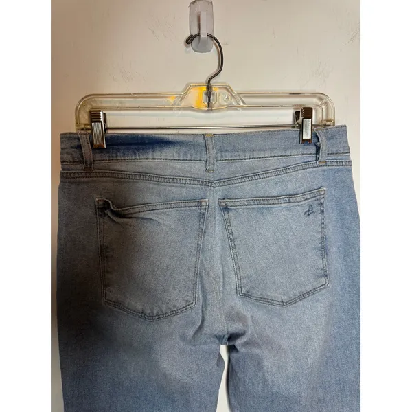 DL1961 Bridget Boot High Rise Instasculpt Bootcut Jeans Light Wash Denim Size 31 - Image 8
