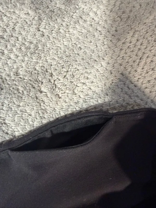 Lululemon Align Size 2 Black High Rise Pocket Jogger Cuffed Athletic Pants - Image 4