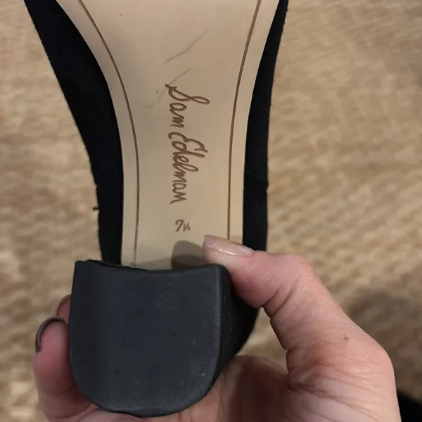 Sam Edeleman Caprice Black Suede Boots - Image 4