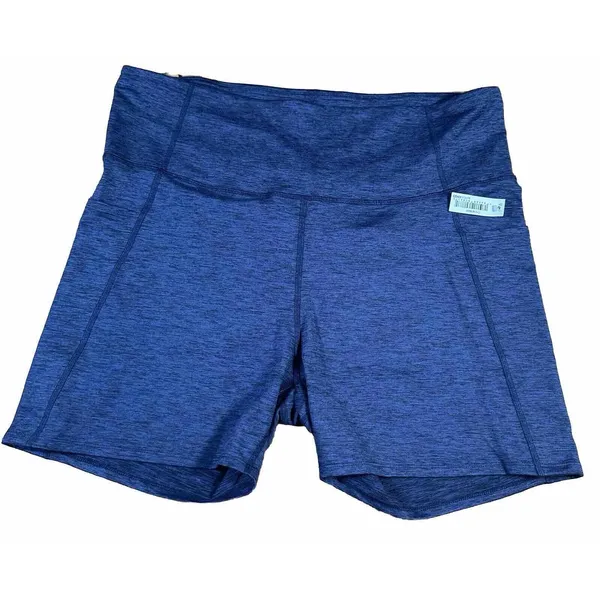 Woman Coreio‎ Spandex Bike Shorts Size 3X Blue - Image 2