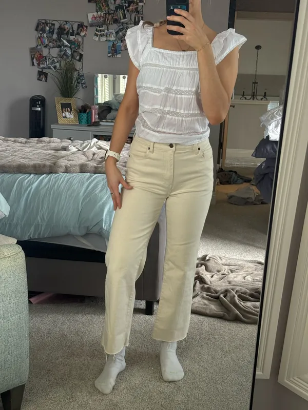 Oliver Logan Aberdeen Wide-Leg Crop Jeans - Image 2