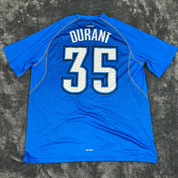 Adidas Kevin Durant Oklahoma City Thunder NBA basketball jersey Men size XL - Image 2