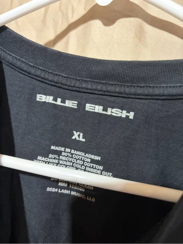 Billie Eilish graphic T-shirt - Image 2