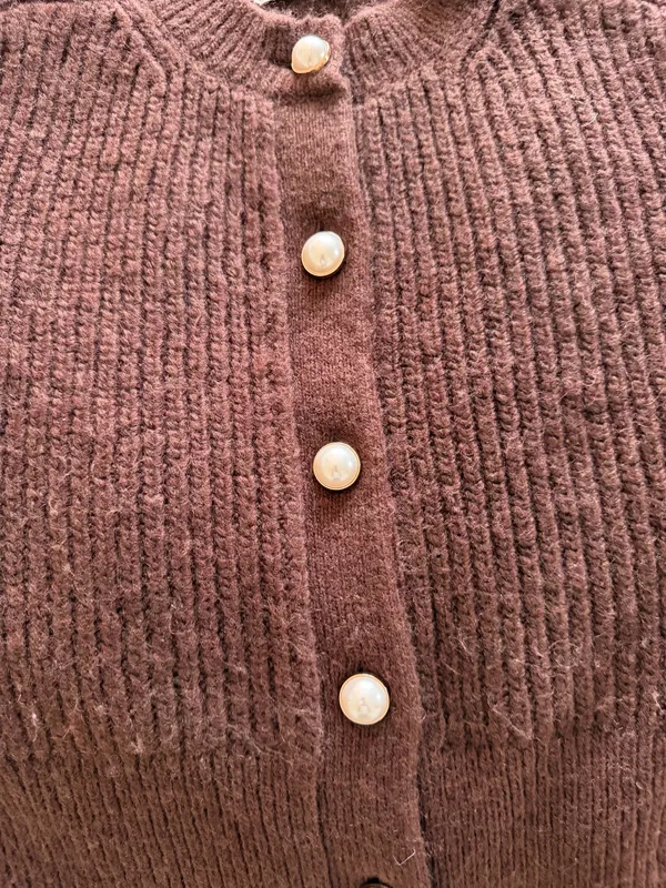 Abercrombie Pearl Button Cardigan - Image 2