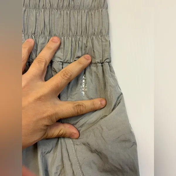 FP‎ Movement The Way Home Shorts – Arctic Mist Silver Size M - Image 5