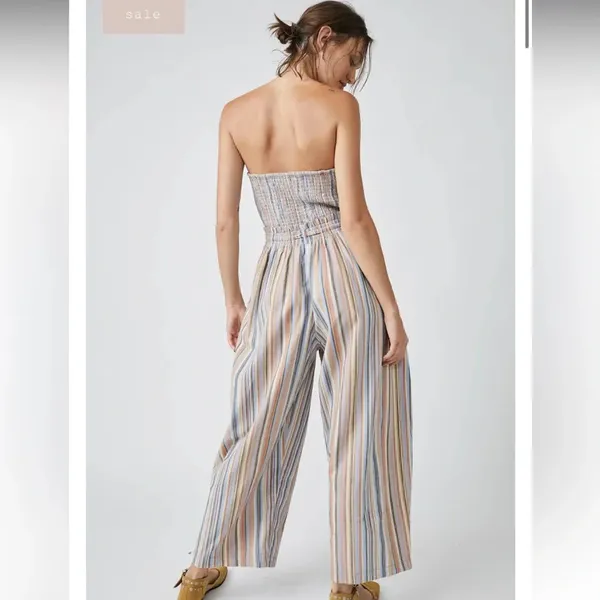 Roaming shores one piece free people Nwt designer strapless revolve boho spring - Image 5