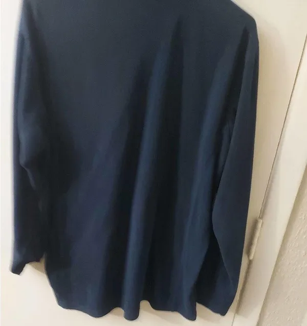 Columbia Blue Zip Front Jacket - Image 4