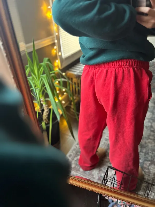 Gildan red sweatpants - Image 5