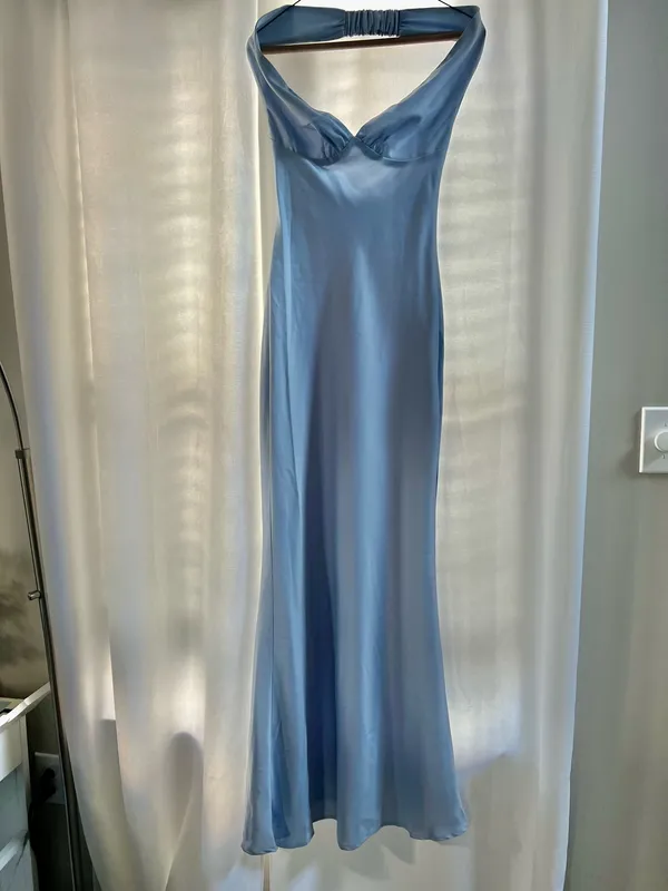Peppermayo Blue Maxi Dress - Image 3