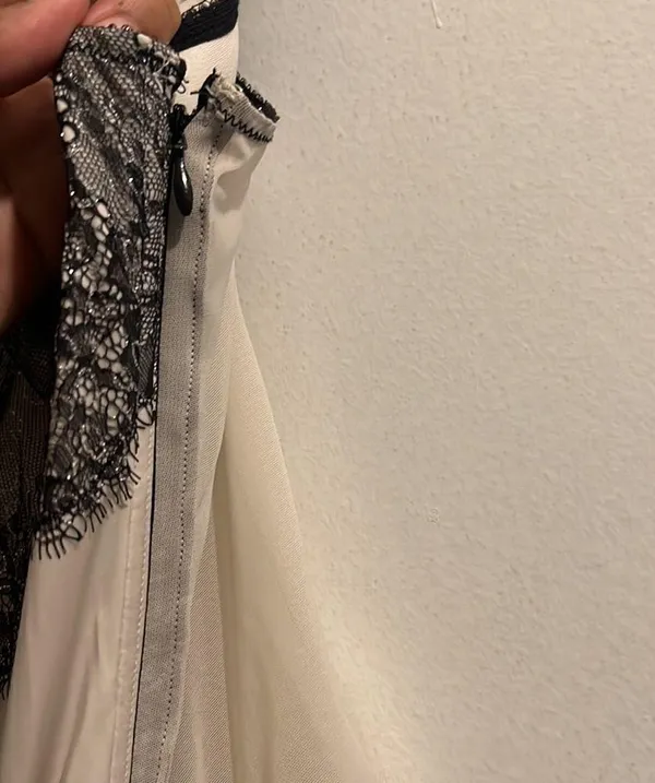 Sexy - 36B Victoria’s Secret Nude and Black Lace Corset Top - Image 6