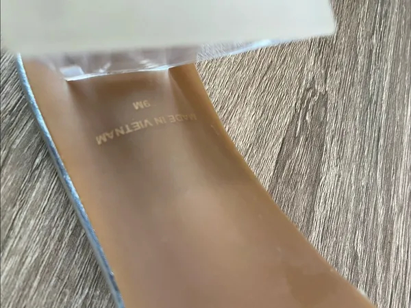 BP. Clear Square Toe Block Heel Mules - Image 7