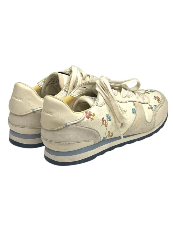 Coach ✽ C142 Runner Running Shoes Sneakers ✽ Chalk Tossed Rose Print ✽ 8.5M ✽ - Image 3