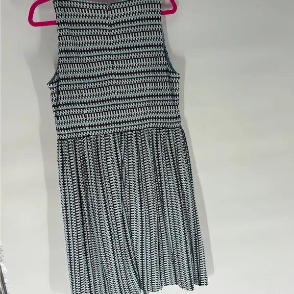 NWT LOFT Blue Boho Pattern Dress - Image 6